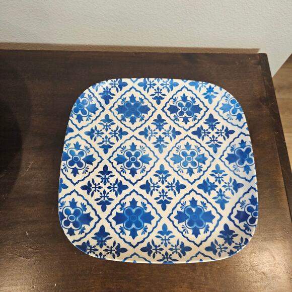 Patina Vie Libson Bamboo Dinner Plates and Large Bowl - Picture 3 of 8